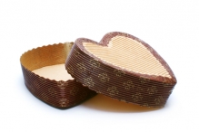 forma na pečení MC / srdce hnědé