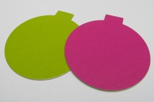 monoporce 8 cm, růžovo-zelená laminace